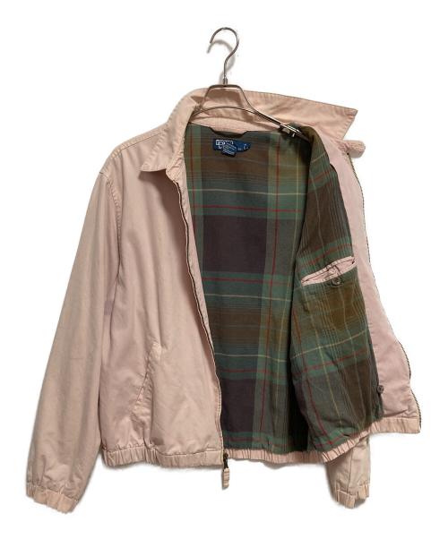 POLO RALPH LAUREN（ポロ・ラルフローレン）POLO RALPH LAUREN (ポロ・ラルフローレン) 90’ｓ裏地付きスウィングトップ ベージュ サイズ:Lの古着・服飾アイテム