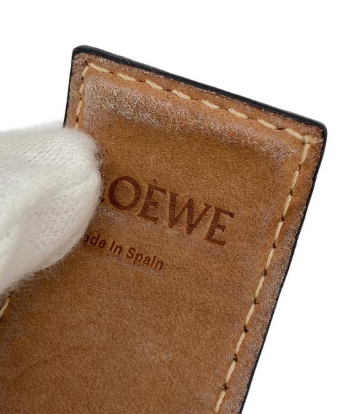 LOEWE（ロエベ）LOEWE (ロエベ) アナグラムスラップブレスレット ブラウンの古着・服飾アイテム