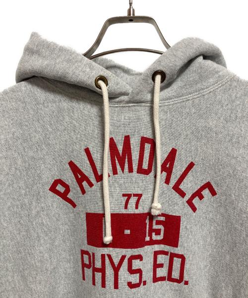 Champion REVERSE WEAVE（チャンピオン リバース ウィーブ）Champion REVERSE WEAVE (チャンピオン リバース ウィーブ) PULLOVER HOODED SWEATSHIRT グレー サイズ:Lの古着・服飾アイテム