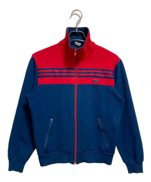 adidas（アディダス）adidas (アディダス) トラックジャケット ネイビー×レッド サイズ:3の古着・服飾アイテム
