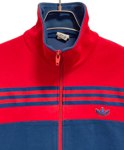 adidas（アディダス）adidas (アディダス) トラックジャケット ネイビー×レッド サイズ:3の古着・服飾アイテム