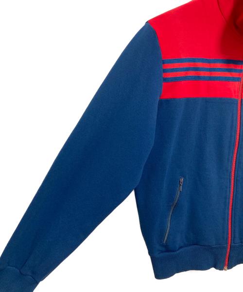adidas（アディダス）adidas (アディダス) トラックジャケット ネイビー×レッド サイズ:3の古着・服飾アイテム