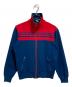 adidas（アディダス）の古着「トラックジャケット」｜ネイビー×レッド