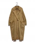 MAISON SPECIALメゾンスペシャル）の古着「Washed Denim Coat」｜ベージュ