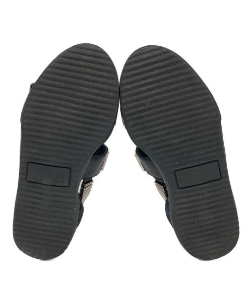 TOGA PULLA（トーガ プルラ）TOGA PULLA (トーガ プルラ) Metal Sneakers Sandal ブラック サイズ:36の古着・服飾アイテム
