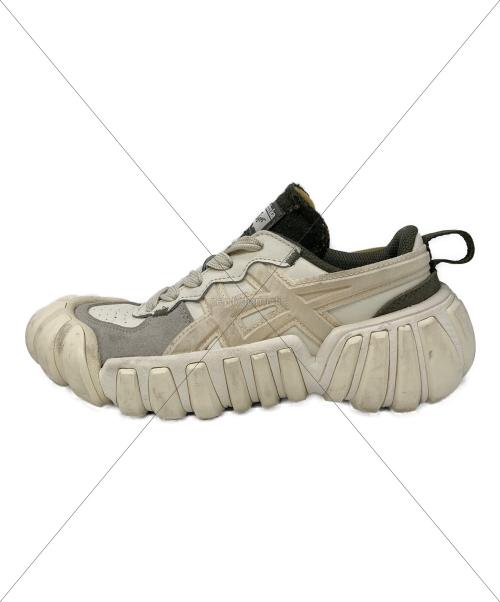 Onitsuka Tiger（オニツカタイガー）Onitsuka Tiger (オニツカタイガー) DENTIGRE LS アイボリー×カーキ サイズ:23cmの古着・服飾アイテム