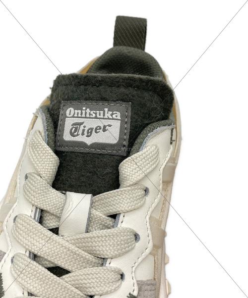 Onitsuka Tiger（オニツカタイガー）Onitsuka Tiger (オニツカタイガー) DENTIGRE LS アイボリー×カーキ サイズ:23cmの古着・服飾アイテム