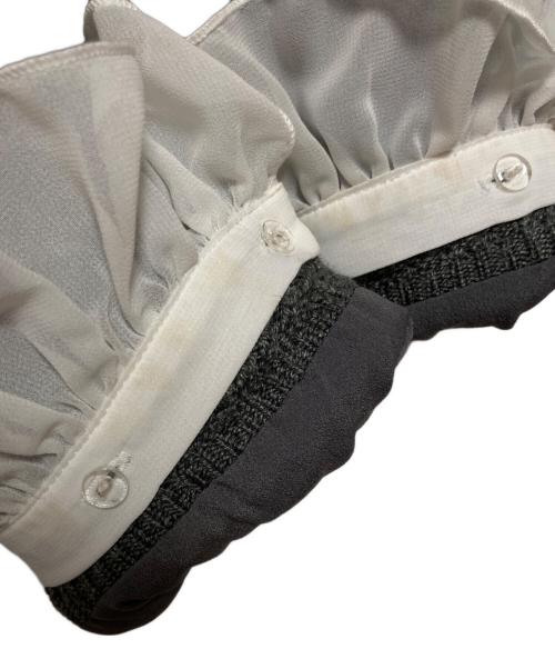 Snidel（スナイデル）Snidel (スナイデル) ファーライクニットジャケット グレー サイズ:FREEの古着・服飾アイテム