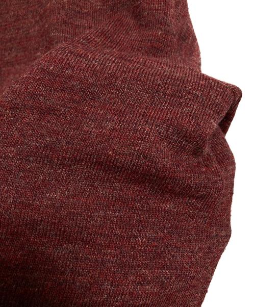 COMME des GARCONS SHIRT（コムデギャルソンシャツ）COMME des GARCONS SHIRT (コムデギャルソンシャツ) ラインニット ボルドー サイズ:Mの古着・服飾アイテム
