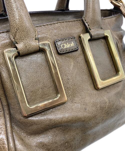 Chloe（クロエ）Chloe (クロエ) エテル 2WAYショルダーバッグ ブラウンの古着・服飾アイテム