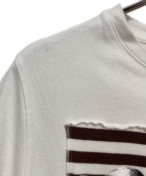 J.W.ANDERSON（ジェイダブリューアンダーソン）J.W.ANDERSON (ジェイダブリューアンダーソン) 19SS BIG FOOT Tシャツ ホワイト サイズ:Mの古着・服飾アイテム