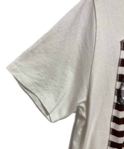 J.W.ANDERSON（ジェイダブリューアンダーソン）J.W.ANDERSON (ジェイダブリューアンダーソン) 19SS BIG FOOT Tシャツ ホワイト サイズ:Mの古着・服飾アイテム