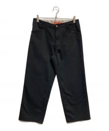 TENDERLOIN（テンダーロイン）の古着「DURABLE PRESS WORK PANTS」｜ブラック