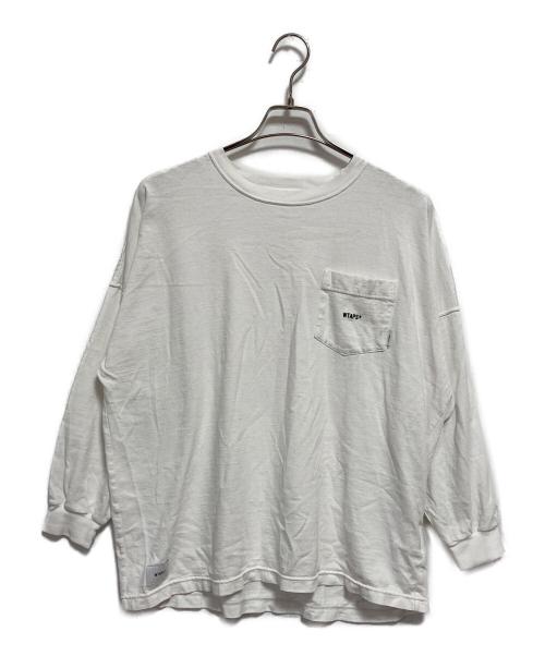 WTAPS（ダブルタップス）WTAPS (ダブルタップス) AII 01/LS/COTTON ホワイト サイズ:X01の古着・服飾アイテム