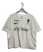 NIKE×OFFWHITEナイキ×オフホワイト）の古着「Nikelab Mercurial NRG Tee」｜ホワイト