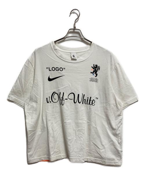 NIKE（ナイキ）NIKE (ナイキ) OFFWHITE (オフホワイト) Nikelab Mercurial NRG Tee ホワイト サイズ:Mの古着・服飾アイテム