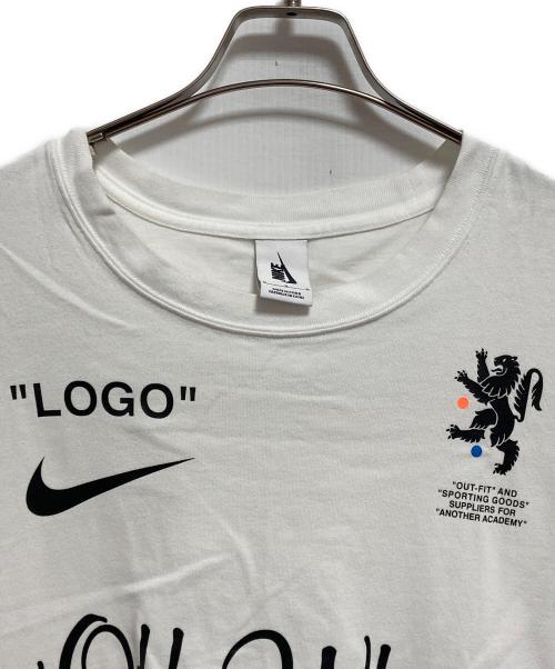 NIKE（ナイキ）NIKE (ナイキ) OFFWHITE (オフホワイト) Nikelab Mercurial NRG Tee ホワイト サイズ:Mの古着・服飾アイテム