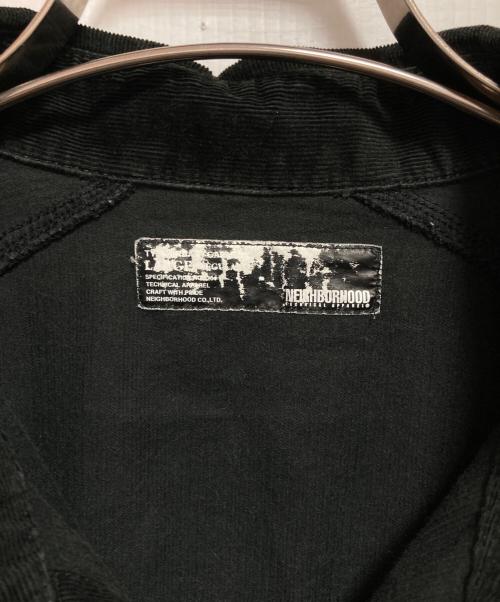 NEIGHBORHOOD（ネイバーフッド）NEIGHBORHOOD (ネイバーフッド) コーデュロイ半袖シャツ ブラック サイズ:不明の古着・服飾アイテム