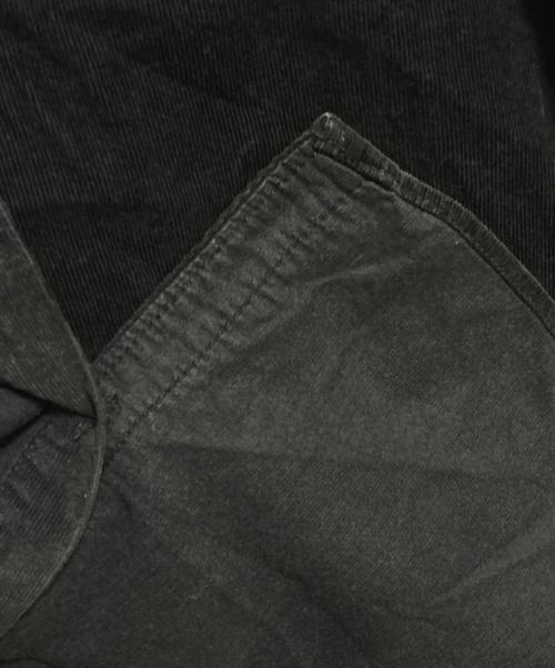 NEIGHBORHOOD（ネイバーフッド）NEIGHBORHOOD (ネイバーフッド) コーデュロイ半袖シャツ ブラック サイズ:不明の古着・服飾アイテム