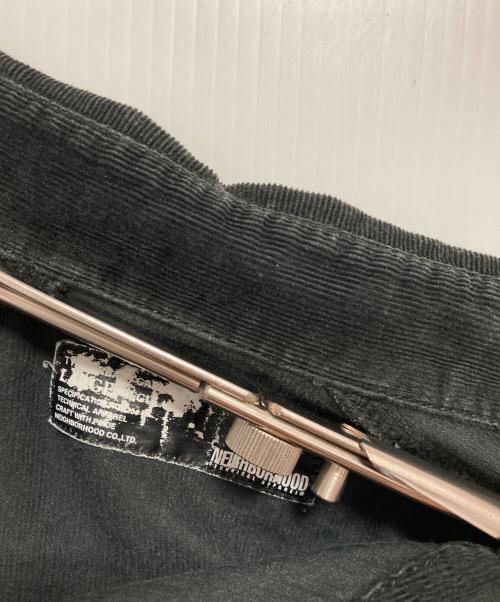 NEIGHBORHOOD（ネイバーフッド）NEIGHBORHOOD (ネイバーフッド) コーデュロイ半袖シャツ ブラック サイズ:不明の古着・服飾アイテム