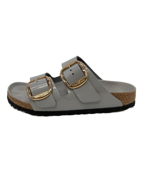 BIRKENSTOCK（ビルケンシュトック）BIRKENSTOCK (ビルケンシュトック) ARIZONA BIG BUCKLE HEX グレー サイズ:24の古着・服飾アイテム