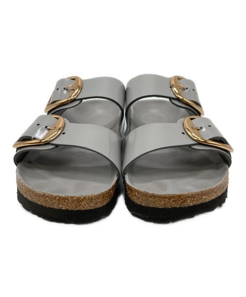 BIRKENSTOCK（ビルケンシュトック）BIRKENSTOCK (ビルケンシュトック) ARIZONA BIG BUCKLE HEX グレー サイズ:24の古着・服飾アイテム