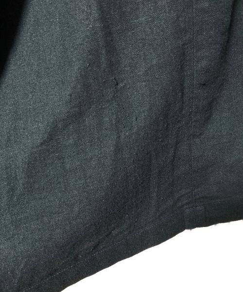 SLOBE IENA（スローブ イエナ）SLOBE IENA (スローブ イエナ) レーヨンリネンハーフスリーブジャケット ブラック サイズ:-の古着・服飾アイテム