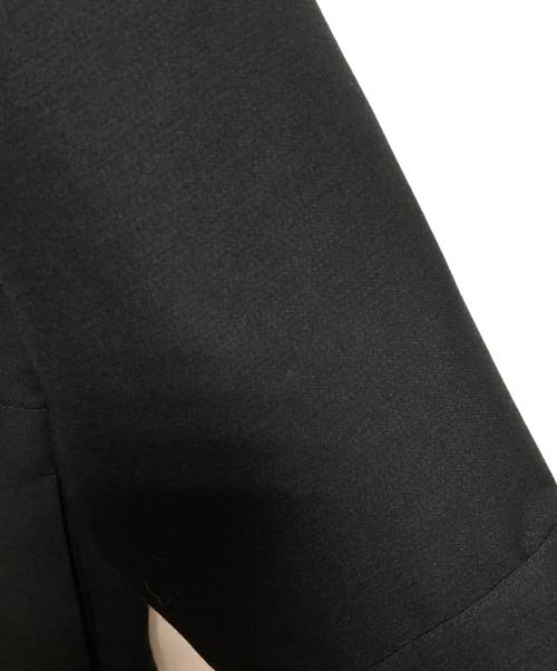 Demi-Luxe Beams（デミルクス ビームス）Demi-Luxe BEAMS (デミルクス ビームス) ダブルクロス ヒヨク シャツワンピース ブラック サイズ:36の古着・服飾アイテム