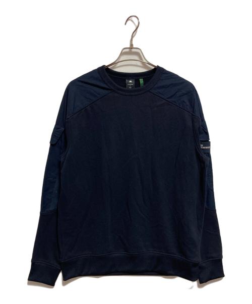G-STAR RAW（ジースターロゥ）G-STAR RAW (ジースターロゥ) Container Sweater ネイビー サイズ:Lの古着・服飾アイテム