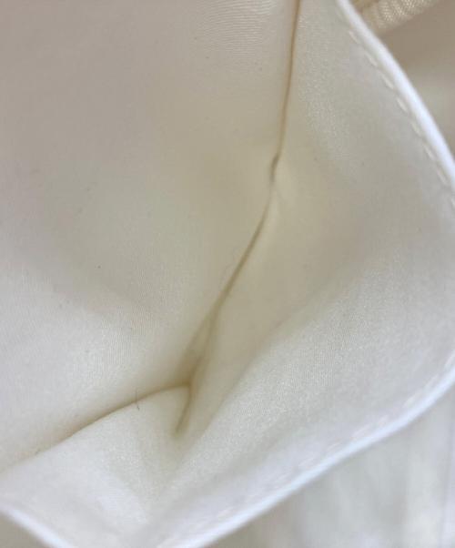 RANDA（ランダ）RANDA (ランダ) リボントートバッグ アイボリーの古着・服飾アイテム
