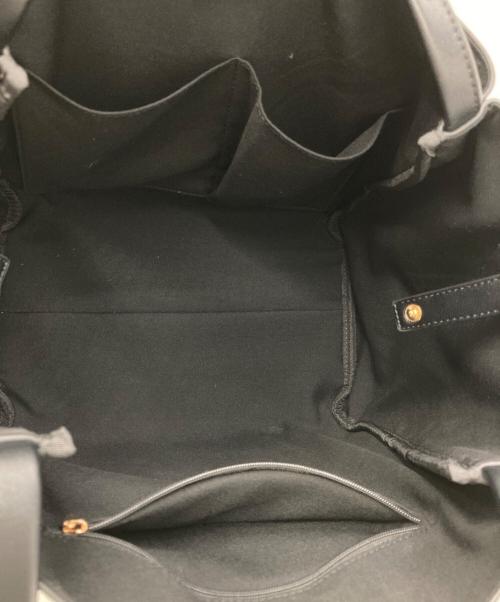 RANDA（ランダ）RANDA (ランダ) リボントートバッグ ブラックの古着・服飾アイテム