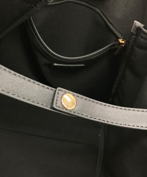 RANDA（ランダ）RANDA (ランダ) リボントートバッグ ブラックの古着・服飾アイテム