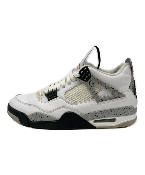 NIKE（ナイキ）NIKE (ナイキ) Air Jordan 4 Retro ホワイト サイズ:27の古着・服飾アイテム