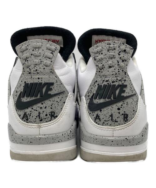 NIKE（ナイキ）NIKE (ナイキ) Air Jordan 4 Retro ホワイト サイズ:27の古着・服飾アイテム