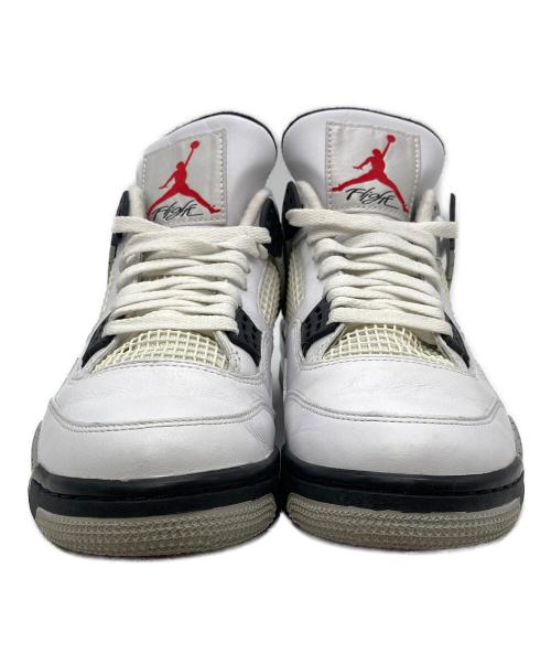NIKE（ナイキ）NIKE (ナイキ) Air Jordan 4 Retro ホワイト サイズ:27の古着・服飾アイテム