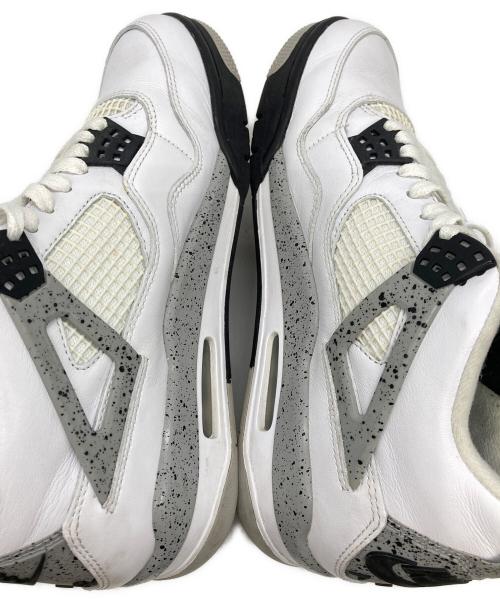 NIKE（ナイキ）NIKE (ナイキ) Air Jordan 4 Retro ホワイト サイズ:27の古着・服飾アイテム