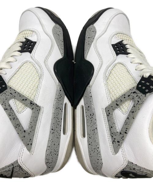 NIKE（ナイキ）NIKE (ナイキ) Air Jordan 4 Retro ホワイト サイズ:27の古着・服飾アイテム