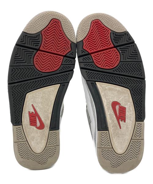 NIKE（ナイキ）NIKE (ナイキ) Air Jordan 4 Retro ホワイト サイズ:27の古着・服飾アイテム