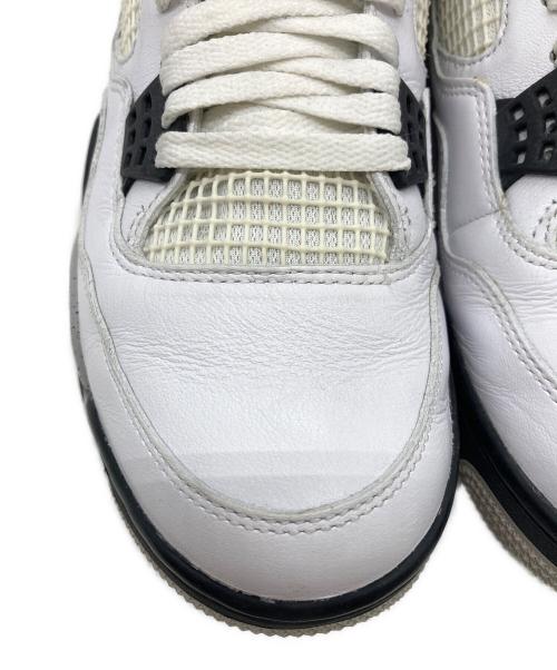 NIKE（ナイキ）NIKE (ナイキ) Air Jordan 4 Retro ホワイト サイズ:27の古着・服飾アイテム