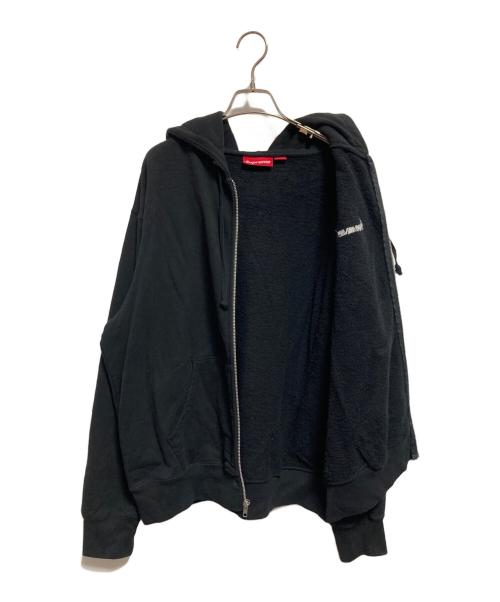 SUPREME（シュプリーム）SUPREME (シュプリーム) IDGAF Zip Up Hooded Sweatshirt ブラック サイズ:Mの古着・服飾アイテム