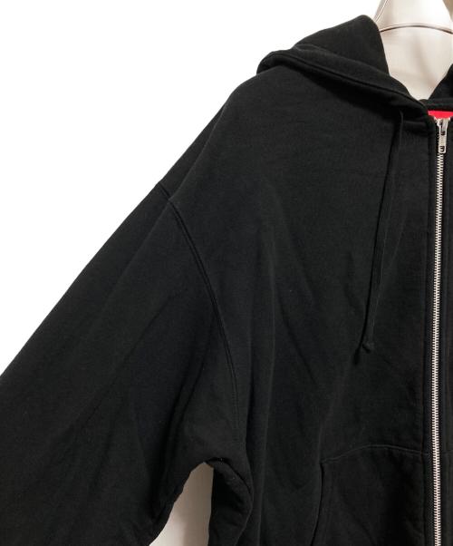 SUPREME（シュプリーム）SUPREME (シュプリーム) IDGAF Zip Up Hooded Sweatshirt ブラック サイズ:Mの古着・服飾アイテム