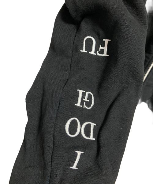 SUPREME（シュプリーム）SUPREME (シュプリーム) IDGAF Zip Up Hooded Sweatshirt ブラック サイズ:Mの古着・服飾アイテム