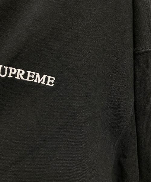 SUPREME（シュプリーム）SUPREME (シュプリーム) IDGAF Zip Up Hooded Sweatshirt ブラック サイズ:Mの古着・服飾アイテム