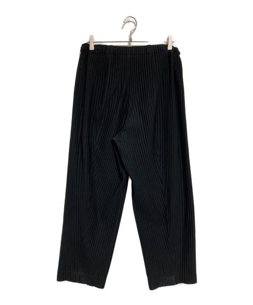 HOMME PLISSE ISSEY MIYAKE（オム プリッセ イッセイ ミヤケ）HOMME PLISSE ISSEY MIYAKE (オム プリッセ イッセイ ミヤケ) プリーツパンツ ブラック サイズ:2の古着・服飾アイテム