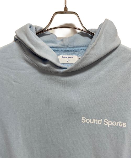 sound sports（サウンドスポーツ）sound sports (サウンドスポーツ) プルオーバーパーカー ブルー サイズ:Mの古着・服飾アイテム