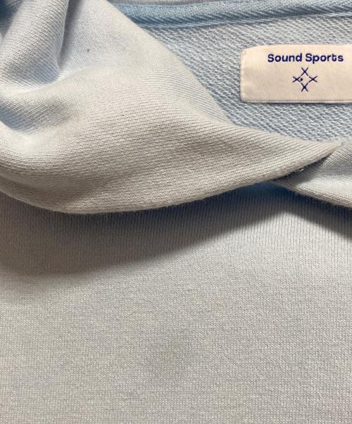 sound sports（サウンドスポーツ）sound sports (サウンドスポーツ) プルオーバーパーカー ブルー サイズ:Mの古着・服飾アイテム