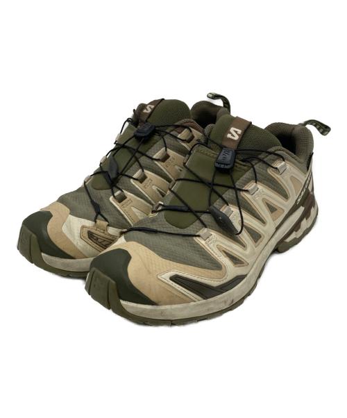 SALOMON（サロモン）SALOMON (サロモン) XA PRO 3D V9 ベージュ×グリーン サイズ:26の古着・服飾アイテム