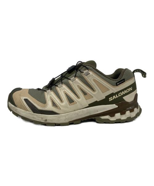 SALOMON（サロモン）SALOMON (サロモン) XA PRO 3D V9 ベージュ×グリーン サイズ:26の古着・服飾アイテム