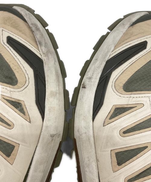 SALOMON（サロモン）SALOMON (サロモン) XA PRO 3D V9 ベージュ×グリーン サイズ:26の古着・服飾アイテム