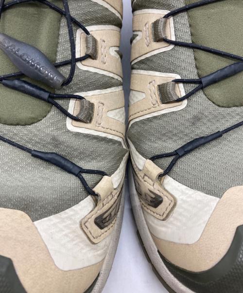 SALOMON（サロモン）SALOMON (サロモン) XA PRO 3D V9 ベージュ×グリーン サイズ:26の古着・服飾アイテム